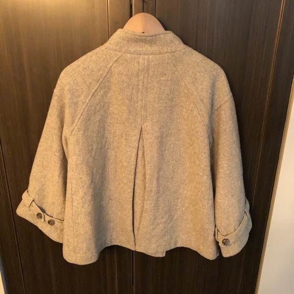 Gap Women’s Grey Medium Wool Coat - Picture 8 of 14